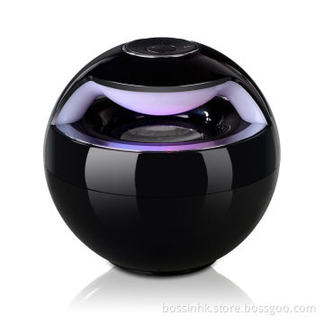 Portable Ball Mini Wireless Bluetooth Speaker with Aux USB MP3 Colorful LED Flash (Bn-120)